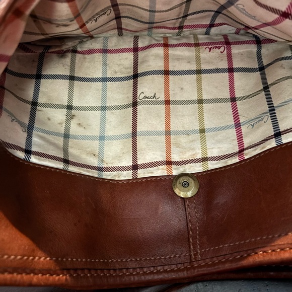 Coach Shoulder Bag Brown Leather, Vintage Y2K F076911416 - Picture 8 of 15